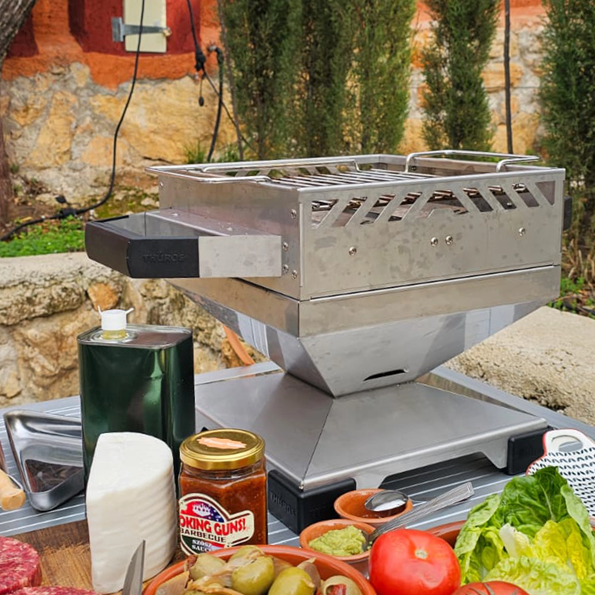THUROS T1 Tabletop Camping Grill