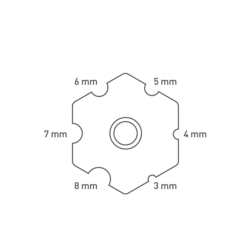 THÜROS Barbecue Scraper 25 cm 