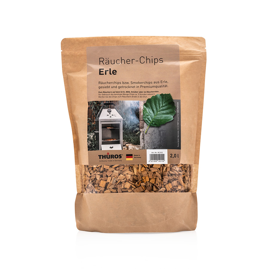 Räucher-Chips Erle