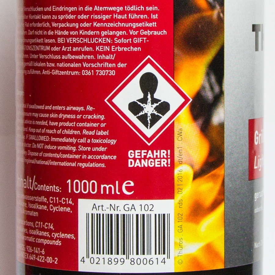 THÜROS Liquid Fire Lighter 1 Litre