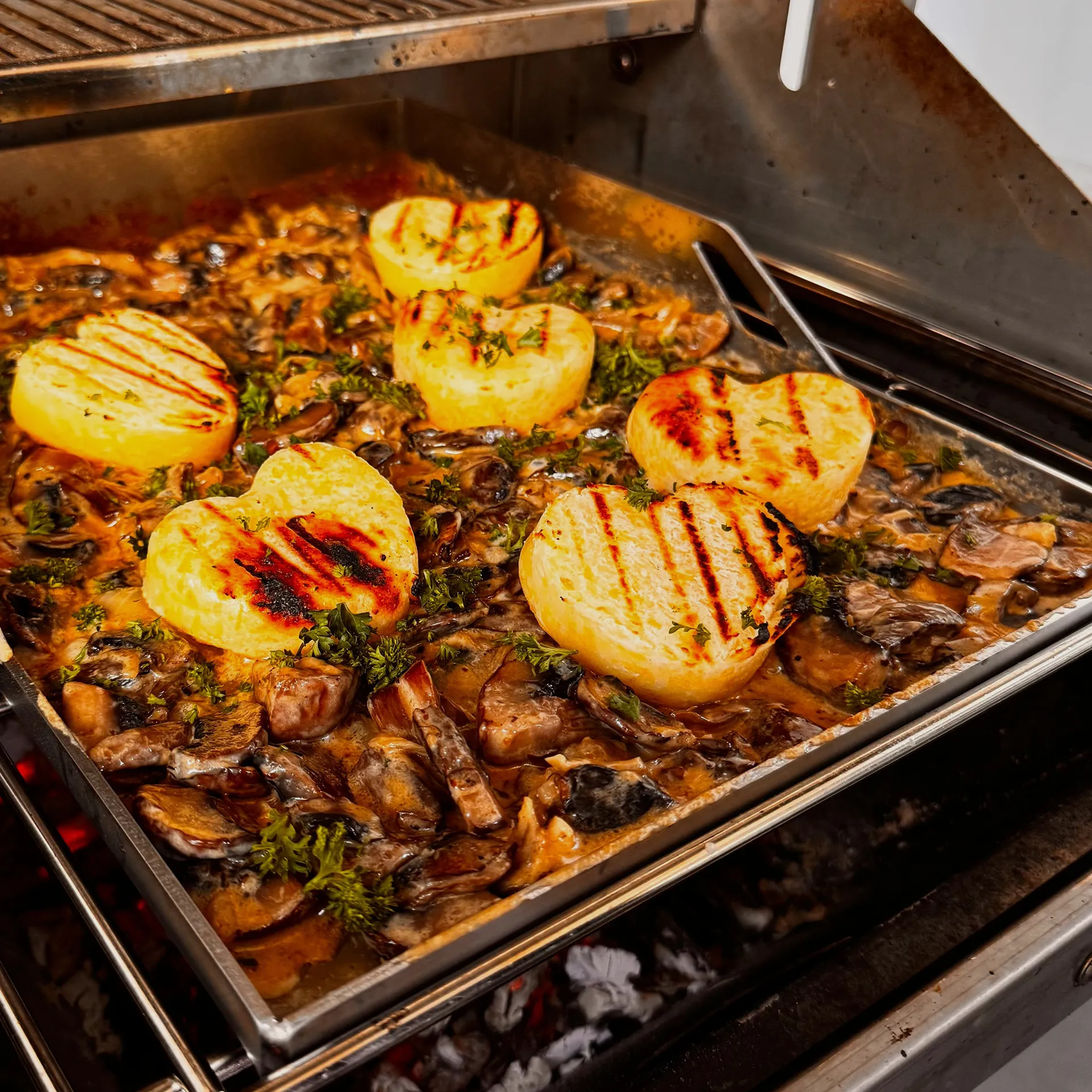 Plancha for Thüros Charcoal Barbecues