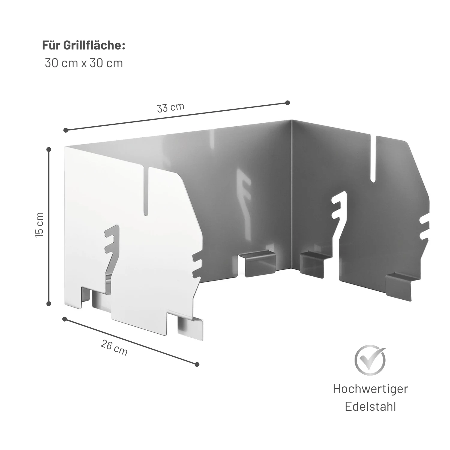 Mountable wind deflector for THÜROS T1 and THÜROS minicater